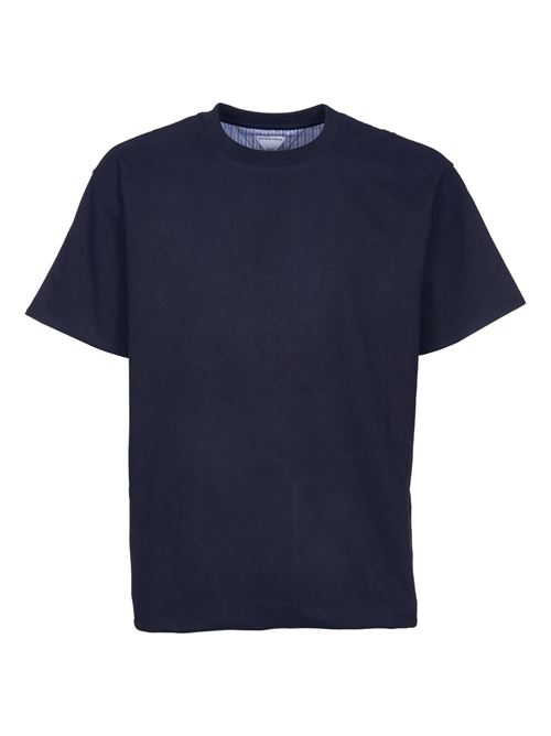 T-shirt in popeline di cotone BOTTEGA VENETA | 754683V39G04121